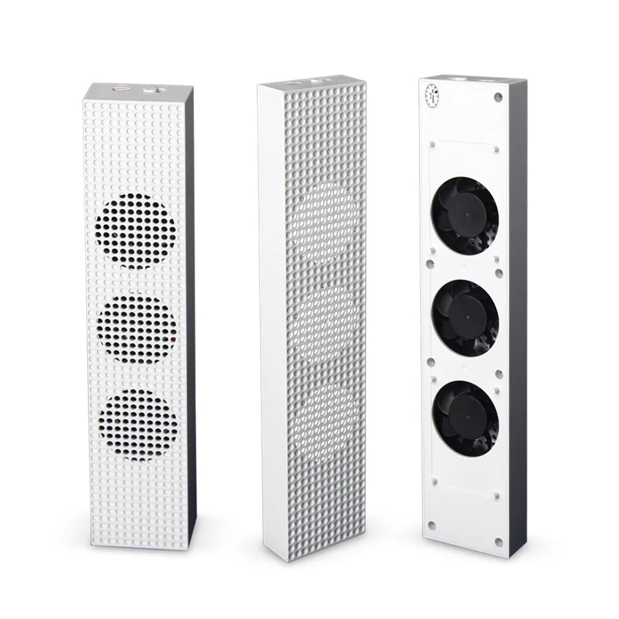 OIVO охлаждающий вентилятор для Xbox One S Встроенный регулируемый микро USB Соединительный кулер с 3 высокоскоростными вентиляторами для Xbox One S консоль