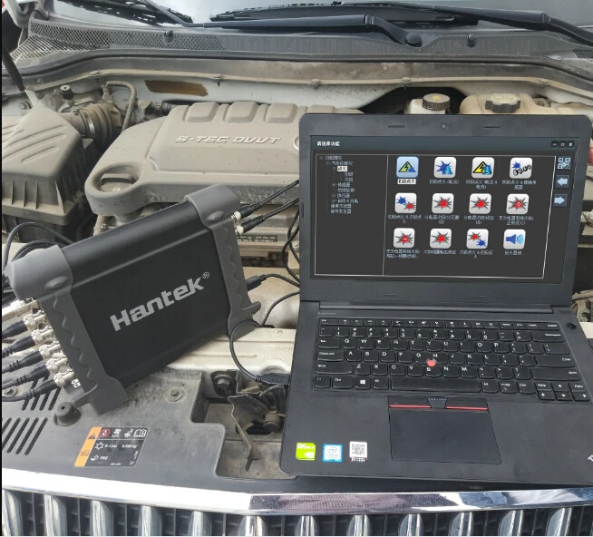 Новая упаковка обновленный осциллограф Hantek 1008C на 8 каналов автомобильное
