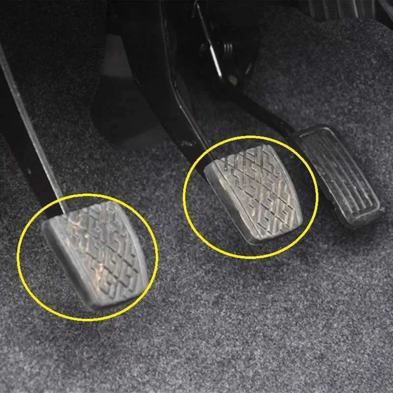 Автомобильная резиновая накладка на педаль тормоза для Geely LC Cross GC2-RV GX2 Emgrand Xpandino