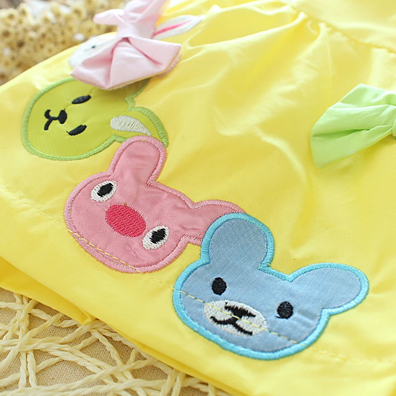 Куртка для маленьких девочек одежда 2017 г. весенний хлопковый милый ветровка с