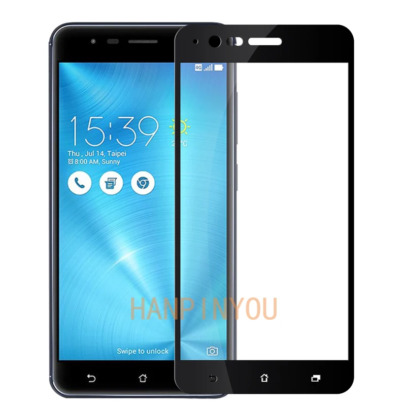 Для Asus Zenfone 3 Zoom ZE553KL 5 дюйма полное покрытие закаленное стекло Защита для экрана