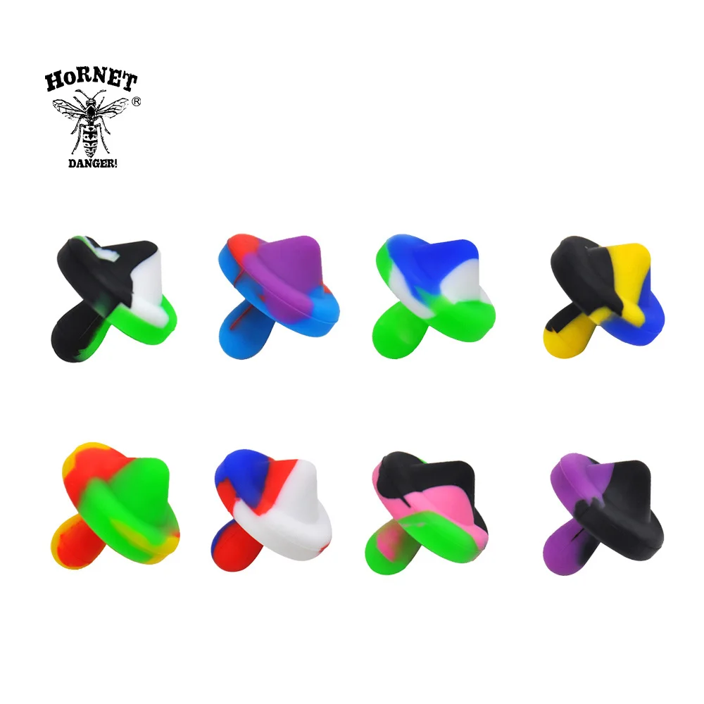 HORNET Премиум гироскоп форма FDA Силиконовый карбюратор крышка даббер воск масло