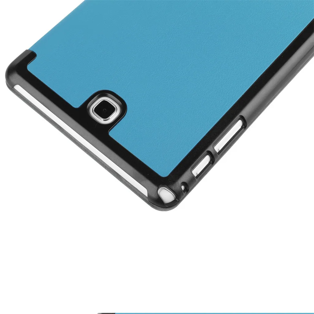 Ультратонкий чехол для планшета разноцветный Samsung Galaxy Tab A T350 8 дюймов откидной