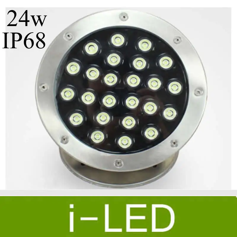 Новое поступление 24 Вт RGB Led подводный свет IP68 AC/DC24V 2400lm с пультом дистанционного