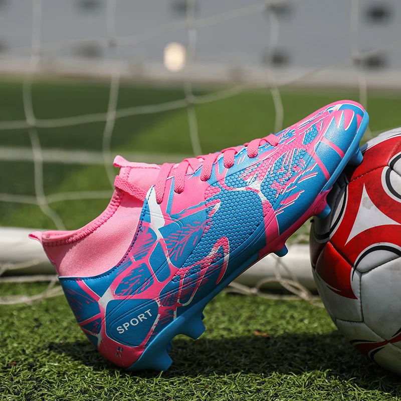 DR. EAGLE Открытый мужские дети crampon футбольная обувь futsal высокие ботильоны для мужчин футбольные бутсы