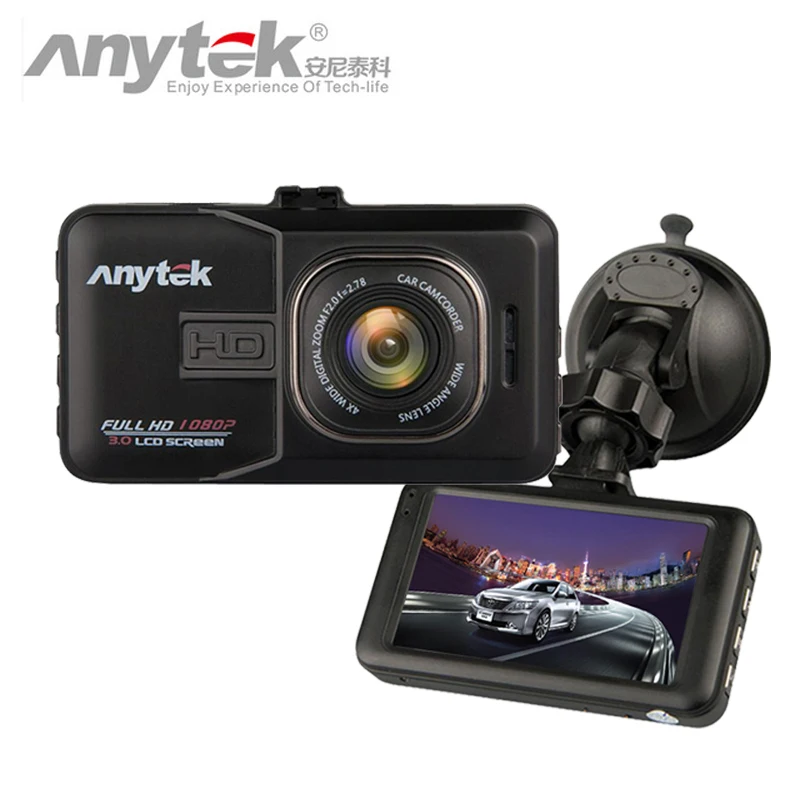 Anytek A98 супер ночного видения автомобиля dvr камера HD 1080P 3 &quotвидеорегистратор