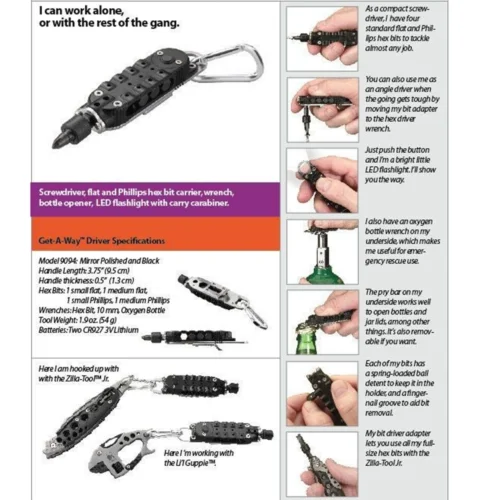 Портативная отвертка EDC Magic Equipment многофункциональный нож небольшие