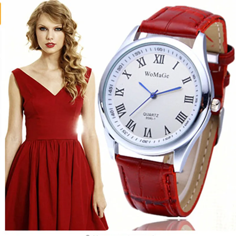 

Women Watches 2020 New Stylish Lady Simple Clock Leather Watchband Quartz Wristwatch bayan kol saati