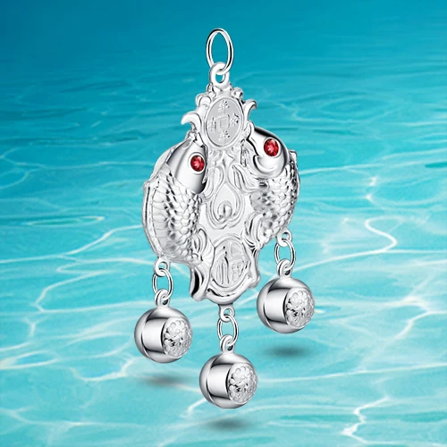 925 оригинальные ювелирные изделия из чистого серебра подвеска рыбы с