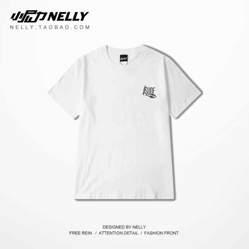 NELLY 2019 летняя Европейская футболка с короткими рукавами и принтом Коко хлопковая