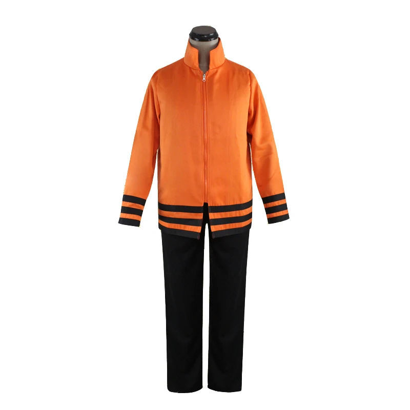 Jacket Pants Аниме Boruto Наруто фильм Shippuden Косплей Узумаки Наруто Seventh Hokage толстовки пальто куртка костюм униформа Толстовка - Цвет: Jacket Pants