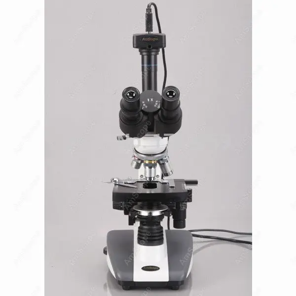 Ветеринарный AmScope Supply 40X 2000X биологический композитный светодиодный микроскоп +