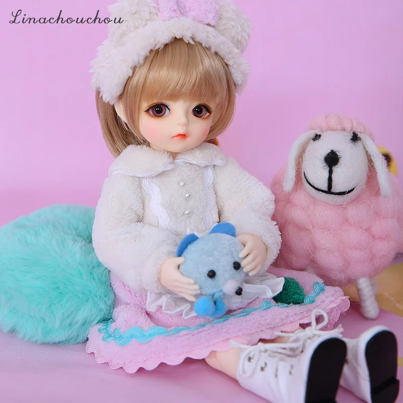 Новое поступление LinaChouchou хлопок конфеты крем bjd sd кукла для девочек День рождения Рождество Лучшие подарки