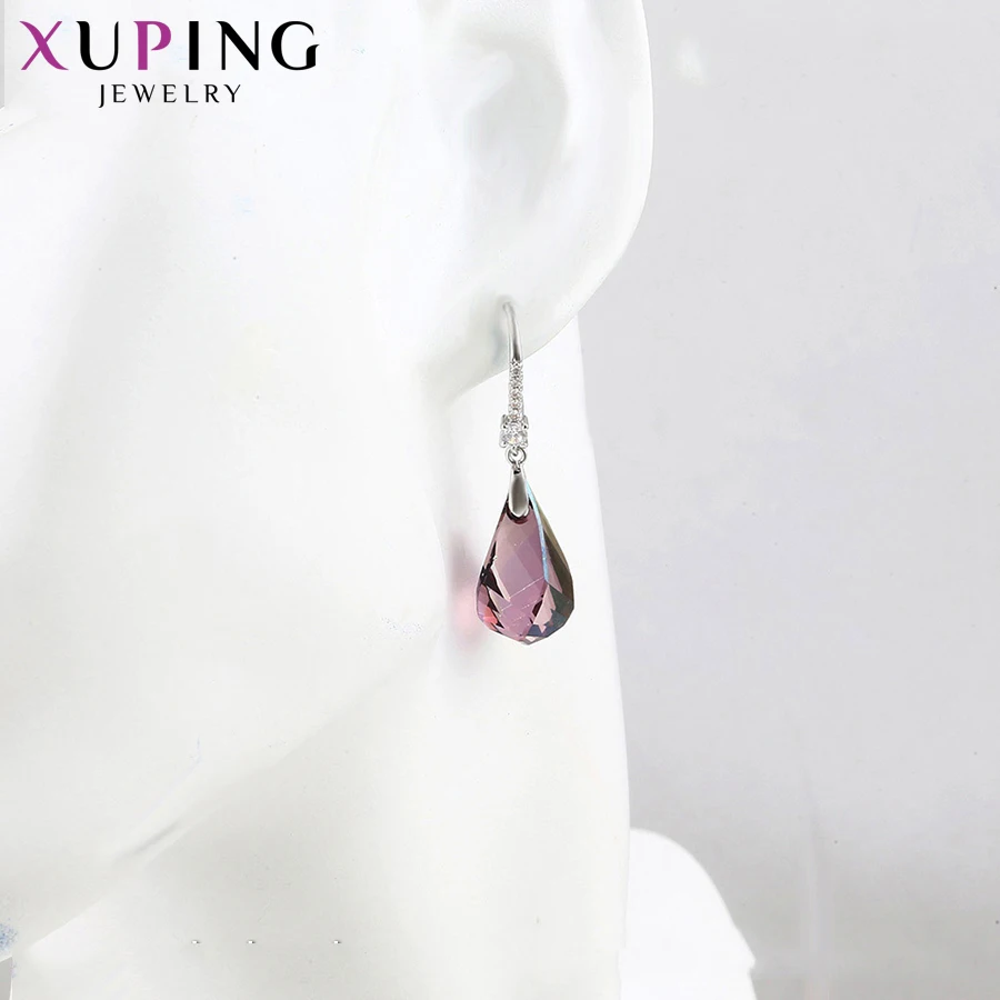 11,11 Xuping серьги Роскошные милые кристаллы от Swarovski специально разработанные ювелирные изделия вечерние Подарки для женщин S142.8-92640
