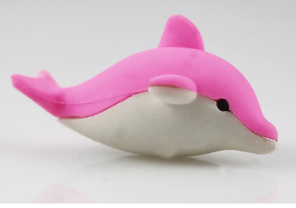 1X мультфильм собрать ластик мини dolphi моделирование ластик канцелярские товары для приза, подарка, милые школьные канцелярские принадлежности papelaria