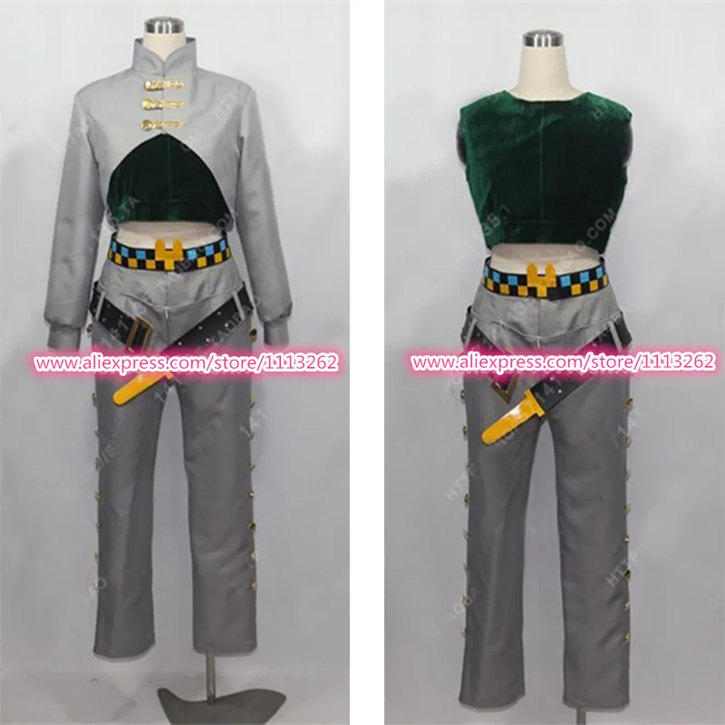 Невероятное приключение Джоджо Рохан кишибе Косплей Костюм|Костюмы аниме| |