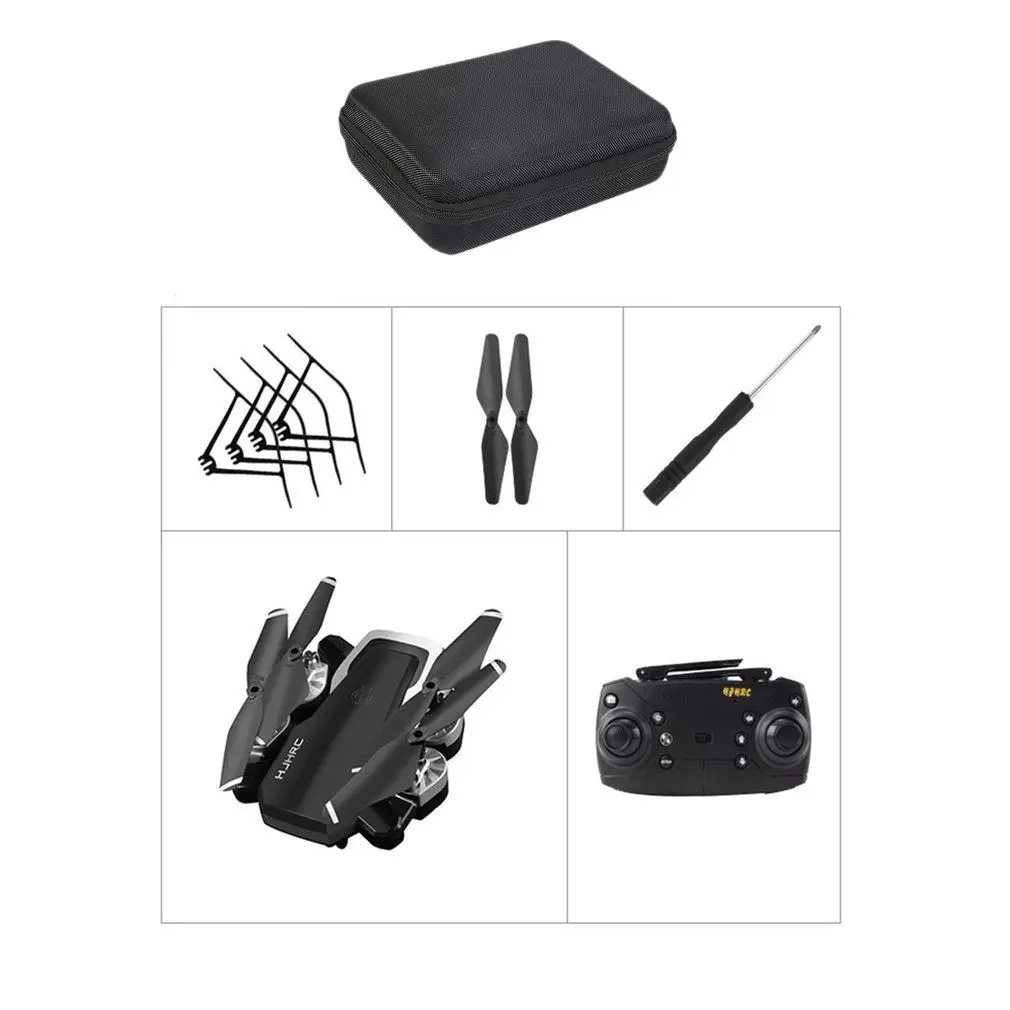without camera Bag B HJ28 складной Радиоуправляемый Дрон 4 канала Wifi 2MP/5MP FPV камера Дрон высота удержания жестов фото/видео Радиоуправляемый квадрокоптер модель вертолета - Цвет: without camera Bag B