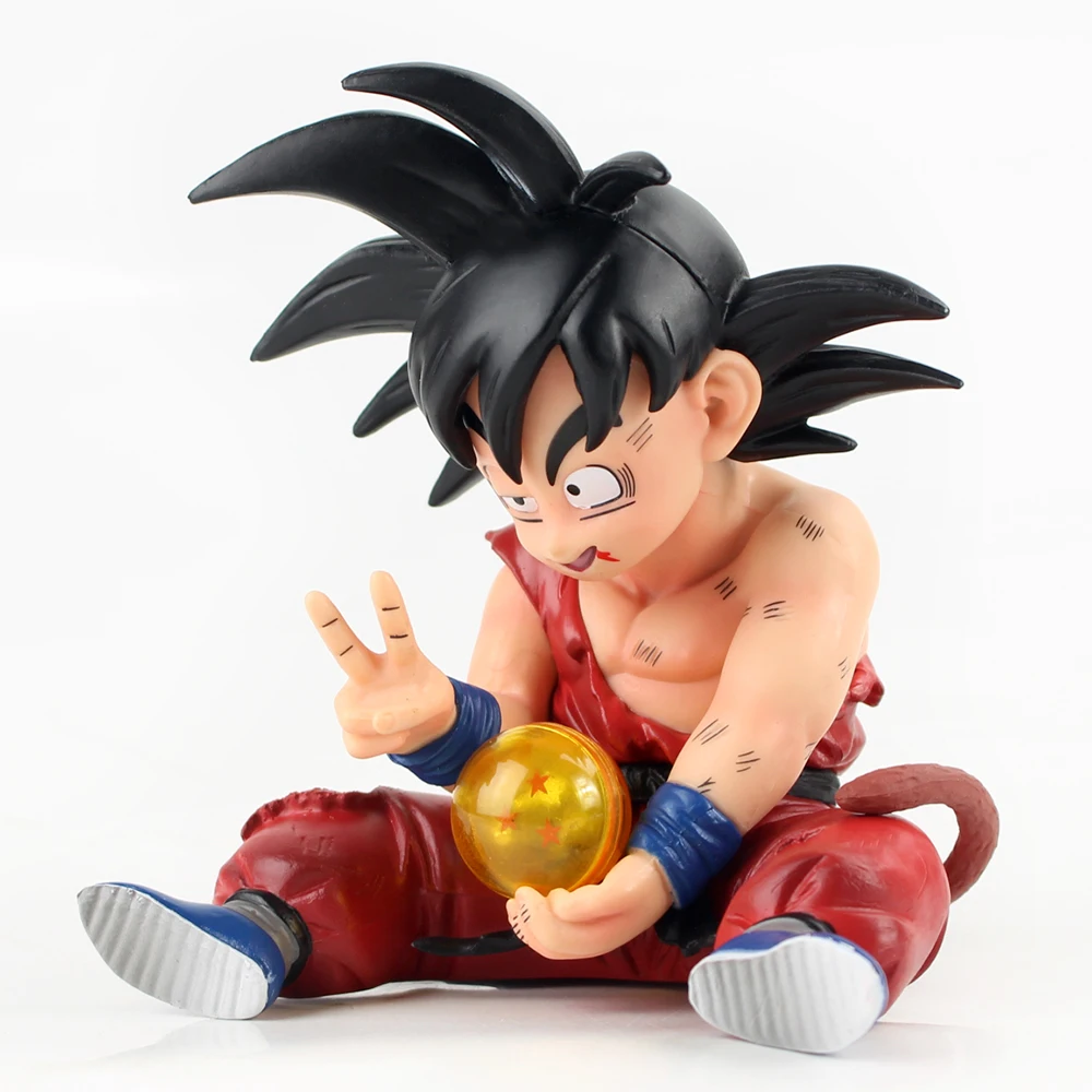 10 см Dragon Ball Z Son goku ребенок kakarotto Majin buu ПВХ фигурка игрушки