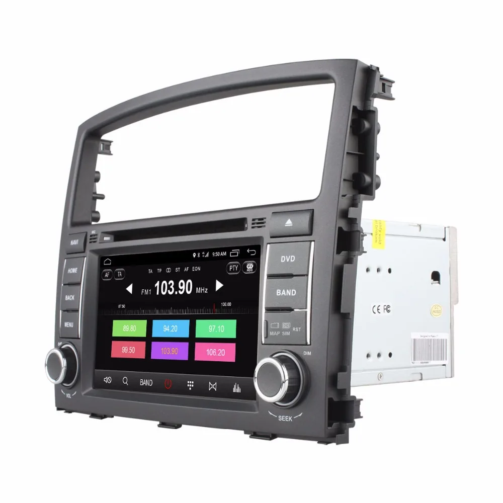 1024*600 Octa 8 Core 2GB RAM Android 6 0 Автомобильный DVD-плеер для MITSUBISHI PAJERO V97 V93 2011 2012 2013 2014 2015 GPS