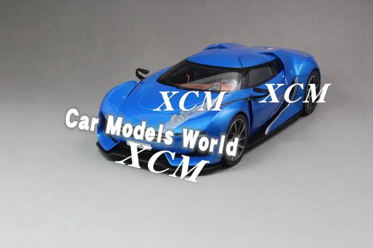 Литая под давлением модель автомобиля для Norev GT концепция автомобиля 1:18(синий)+ маленький подарок