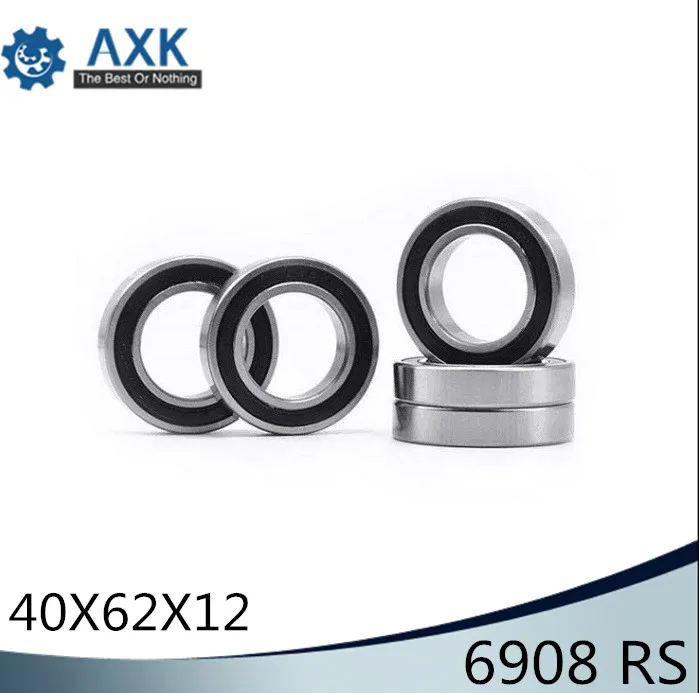 6908-2RS подшипник ABEC-1 ( 5 шт.) 40x62x12 мм тонкий срез 6908 2RS упорные шариковые подшипники
