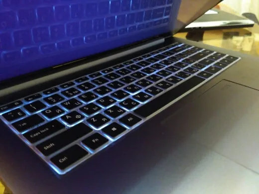 Силиконовый чехол с русской раскладкой для клавиатуры ноутбука Xiaomi Mi Notebook Air 15 6