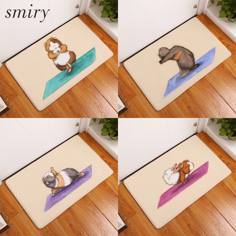 Smiry Добро пожаловать домашний Коврик для прихожей входной двери Милый Мультфильм