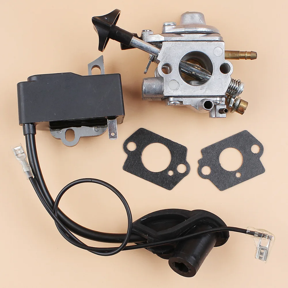 Carburetor Ignition Coil Module For STIHL BR600 BR550 BR500 Leaf Backpack Blower Engine Motor Parts Zama C1Q-S183 Carb for haier panasonic samsung lg jinling whirlpool washing machine parts platen tachometer coil motor speed measuring coil