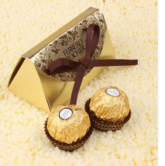 100 шт./лот Бесплатная доставка коробка для шоколада ferrero свадебной вечеринки