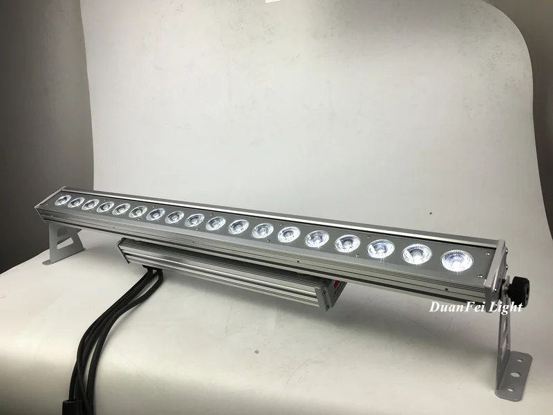 (Flightcase) 10 шт. светодиодный светильник для мытья RGBW 18x10 Вт Outdor настенный ip65 бар DMX lyre