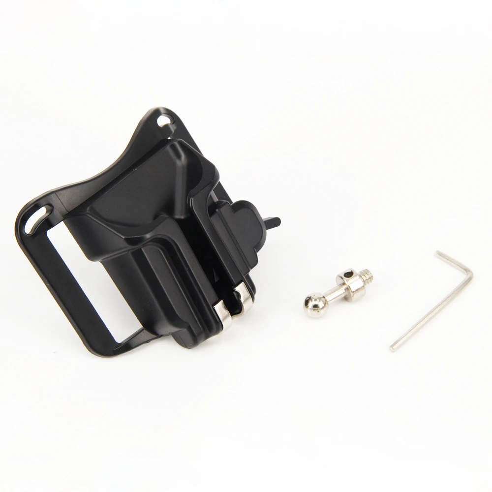 1 шт. крепление на пояс для камеры Кнопка крепления Пряжка вешалка зажим штатив DSLR