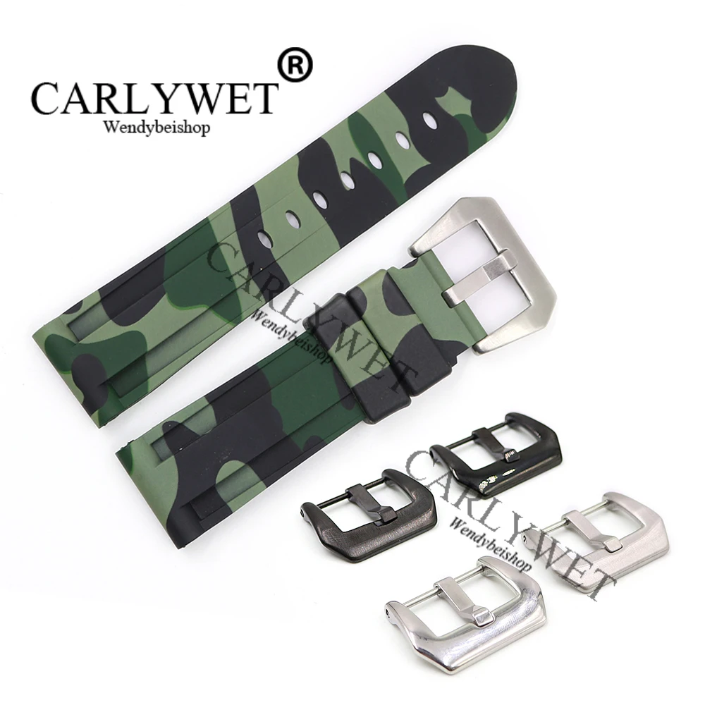 CARLYWET 24 мм Оптовая Продажа Камуфляжный светло зеленый водонепроницаемый