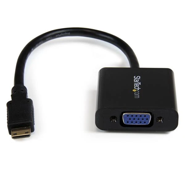 StarTech.com Mini HDMI и VGA Adapter конвертер для цифровых Камера/видео Камера 1920x1080 1080 P мини