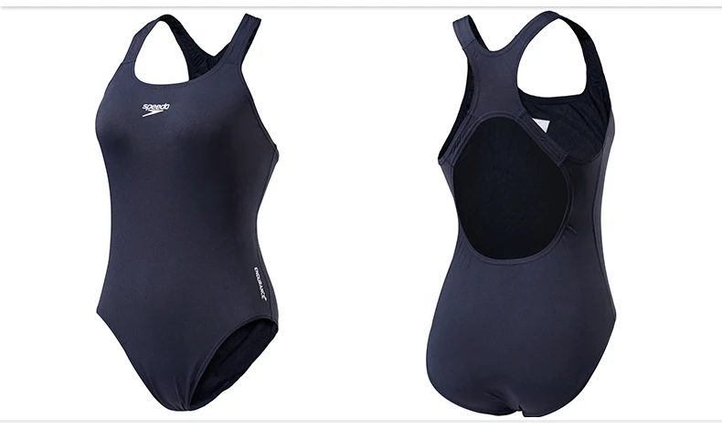 Speedo женский основной выносливость+ Медалист купальник тренировочная одежда для плавания цельный водный умеренный костюм для соревнований