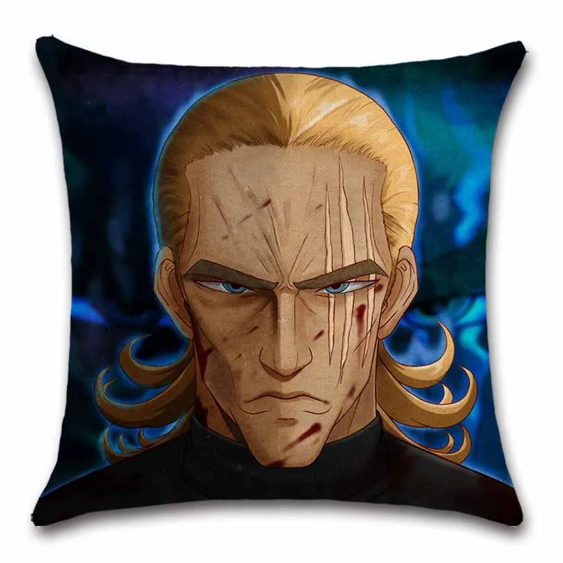 Чехол на подушку с героями мультфильмов из аниме Garou King украшение для дома дивана