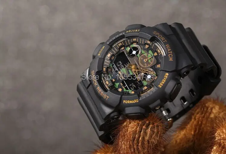 Newest Camouflage watch classic sports wristwatch LED Digital Watch Men military watches relogio reloj de pulsera Drop shipping|watch oled|watches
