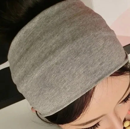 

wholesale fashion handmade soft comfortable cotton fabric hair accessoryies headbands fashion for women 12cm