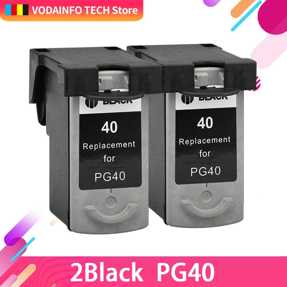 Восстановленный 40 41 сменный картридж для Canon PG PG40 CL41 чернильный PIXMA IP1180 1880 1980