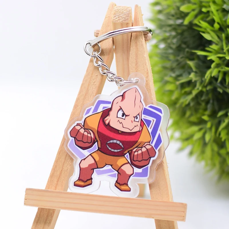 14 My Hero Academy брелок Bakugo двухсторонний акриловый Shoto брелок Подвеска Аниме аксессуары мультяшный брелок - Цвет: 14