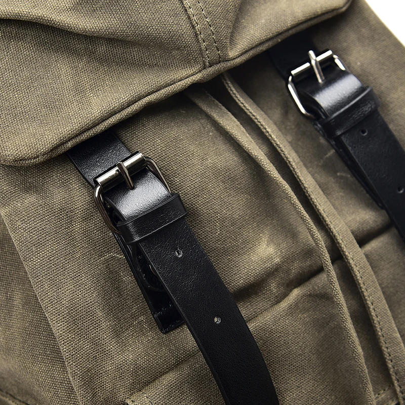 Дорожный рюкзак для пилера вместительный холщовый мужской винтажная дорожная