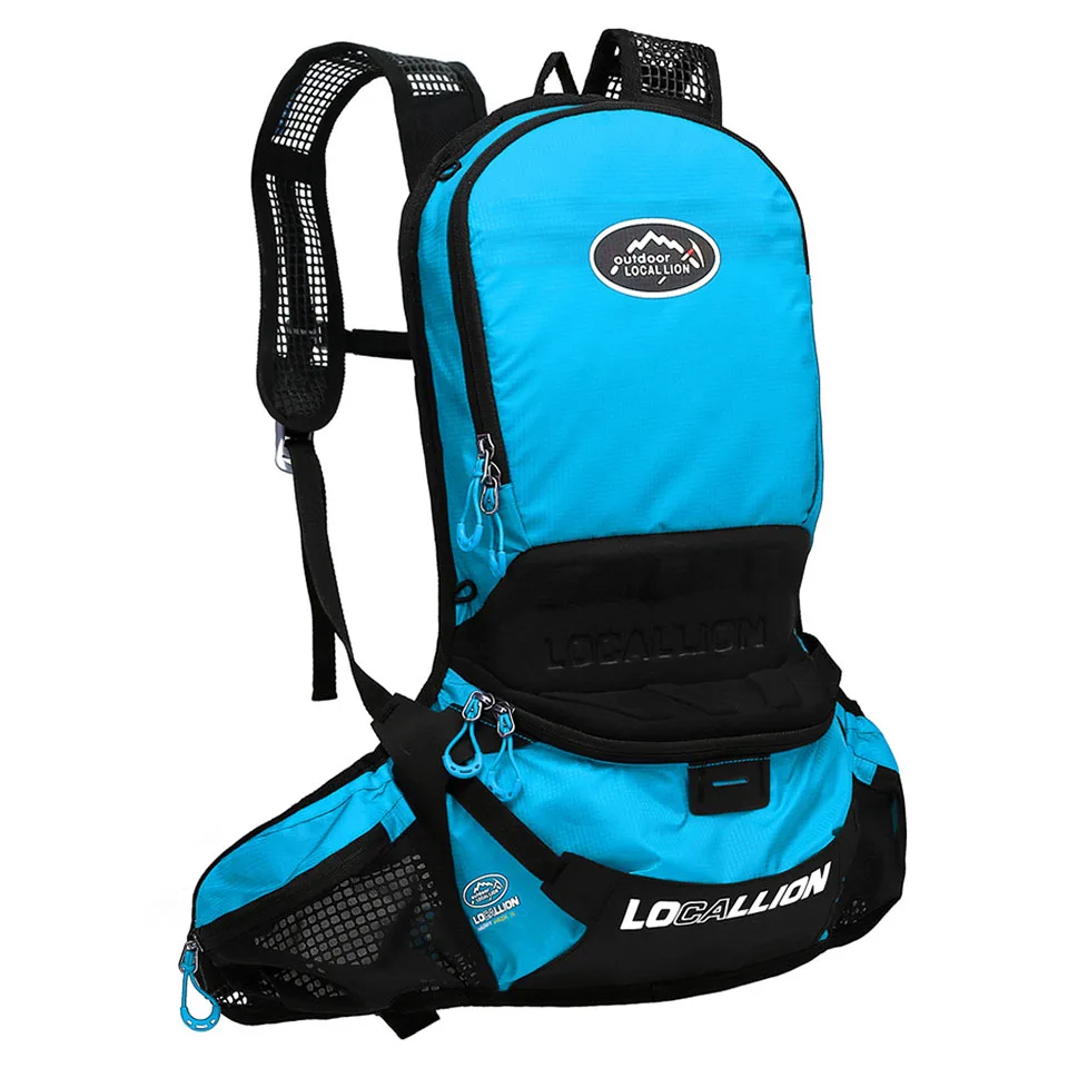 Blue LOCAL LION 25L уличный рюкзак, ультра легкий водостойкий Нейлоновый Рюкзак Для Путешествий, Походов, велоспорта, сумка для мужчин и женщин - Цвет: Blue