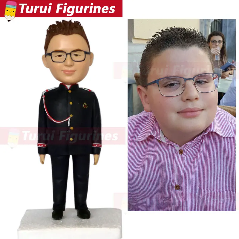 Poupees Bobbleheads Personnalisees Mini Decoration De Gateau Moi Figurines De Premiere Communion Pour Garcon Cadeau Pour Enfants