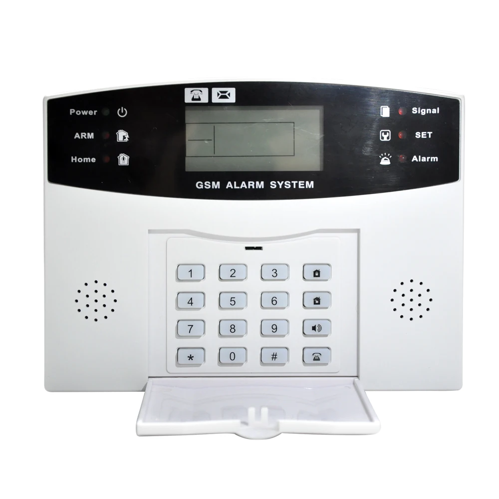 Беспроводная GSM сигнализация с ЖК дисплеем RU/SP/EG/FR/IT|system alarm|system alarm gsmsystem house |