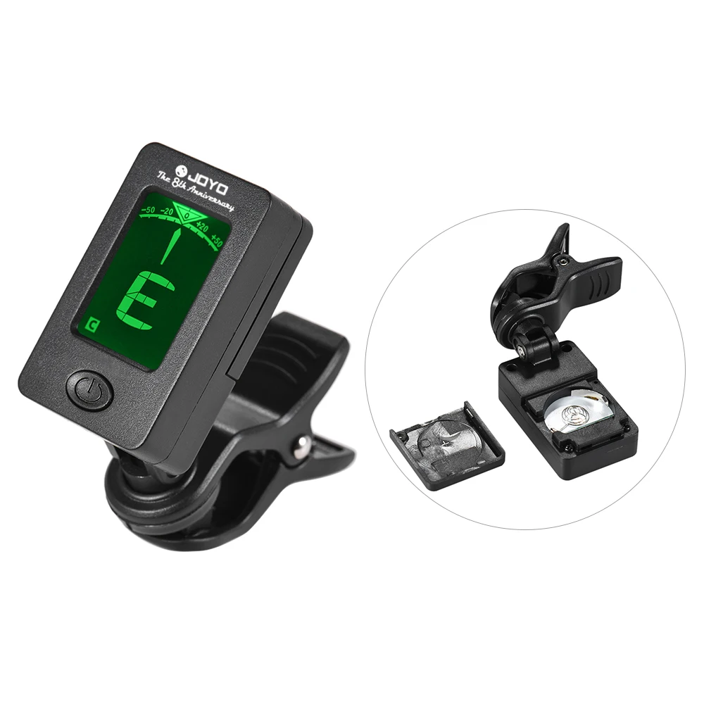 Набор аксессуаров для гитары футляр каподастр и тюнер акустической 2 шт. | Спорт