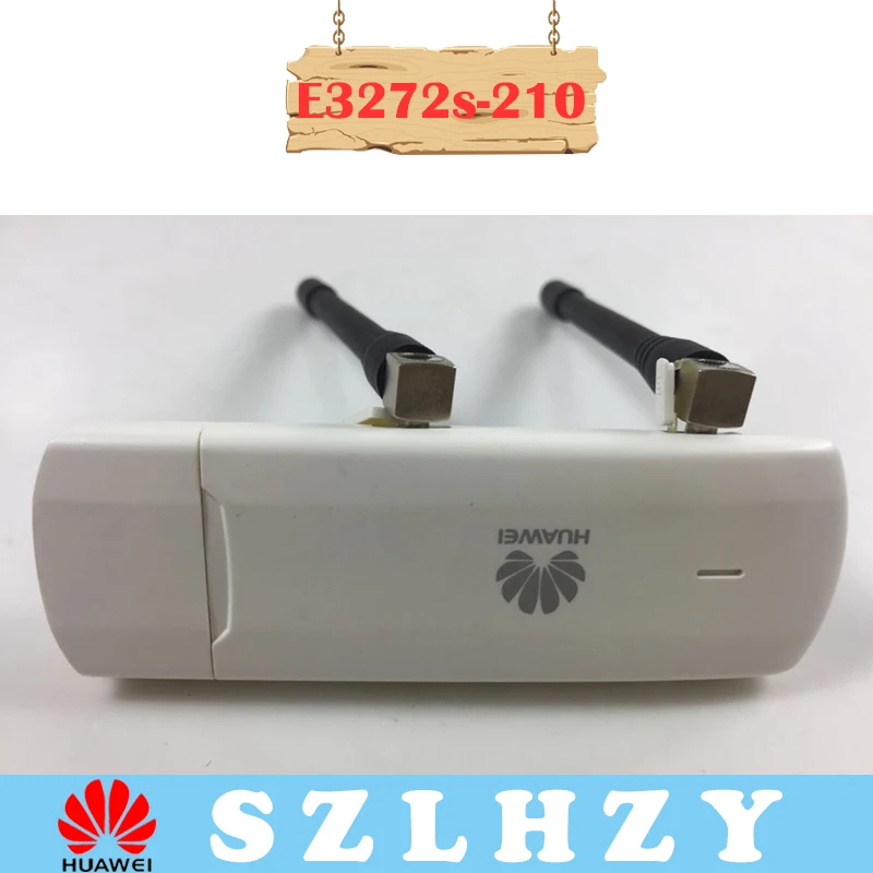 Разблокированный huawei E3272 E3272s-210 4G LTE 150 Мбит/с USB модем USB ключ с 2 шт. антенной 4G USB палка широкополосный