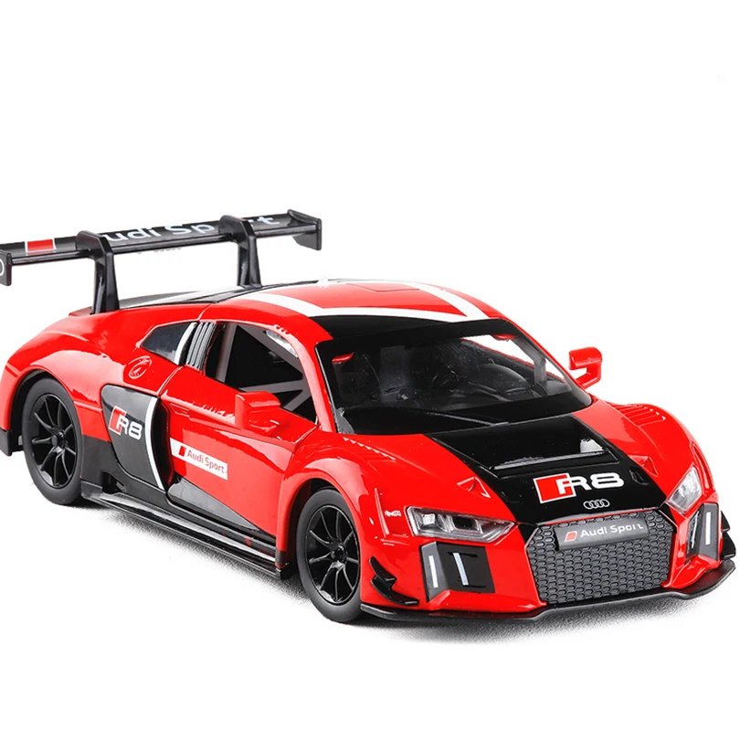 Игрушечная машинка R8 модель из сплава для детей с обратной связью натуральной