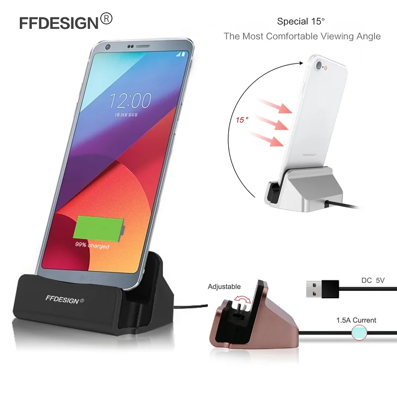 Док станция для зарядки телефона с USB док LG G6 G5 G4 G3 G2 Mini K3 K4 K5 K7 K8 K10 2017|docking station|phone