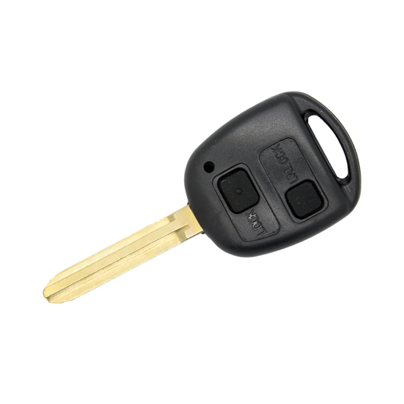 Фото Складной флип брелок для автомобильного ключа с двумя кнопками Toyota 1 шт.|fob key|fob