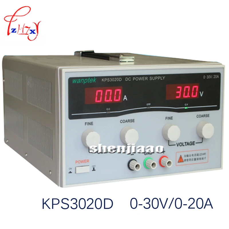 KPS3020D digital high precision adjustable dc power supply 30 v / 20A for scientific research laboratory switch | Инструменты