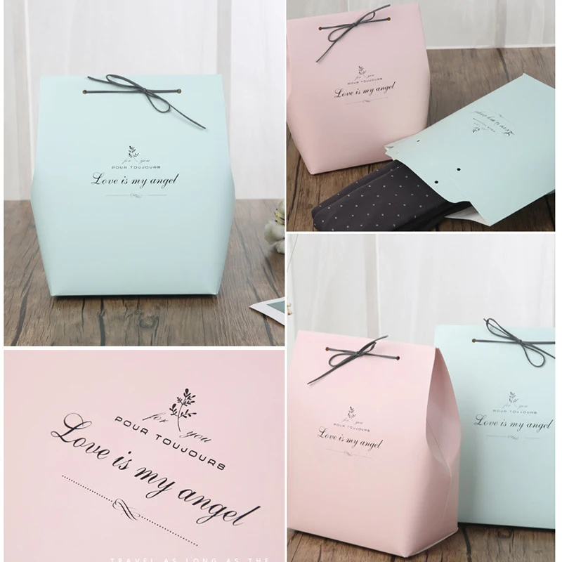 5 шт большой бумажный мешок для упаковки ткани Ремесло Бумажная Подарочная